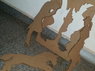 Corte em MDF